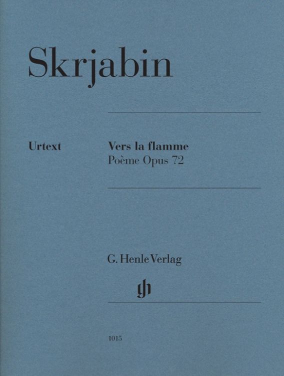 Produktbild: Alexander Skrjabin - Vers la flamme, Po&egrave;me op. 72