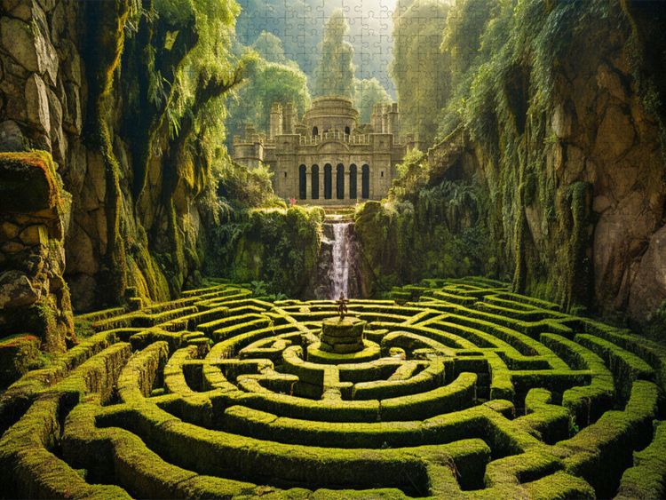 Produktbild: CALVENDO Puzzle Ein Motiv aus dem Kalender Labyrinth Universum | 2000 Teile Lege-Gr&ouml;&szlig;e 90x67cm Foto-Puzzle f&uuml;r gl&uuml;ckliche Stunden