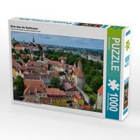 Produktbild: CALVENDO Puzzle Blick &uuml;ber die Stadtmauer | 1000 Teile Lege-Gr&ouml;&szlig;e 64x48cm Foto-Puzzle f&uuml;r gl&uuml;ckliche Stunden