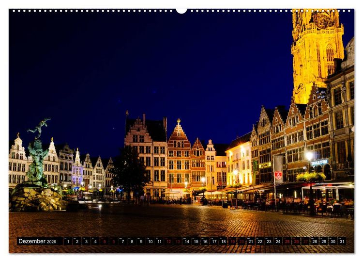 Produktbild: Belgien - traumhaft sch&ouml;n! (hochwertiger Premium Wandkalender 2026 DIN A2 quer), Kunstdruck in Hochglanz