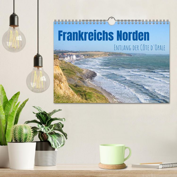 Produktbild: Frankreichs Norden - Entlang der C&ocirc;te d'Opale (Wandkalender 2026 DIN A4 quer), CALVENDO Monatskalender