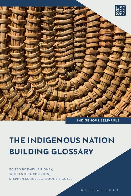 Produktbild: The Indigenous Nation Building Glossary