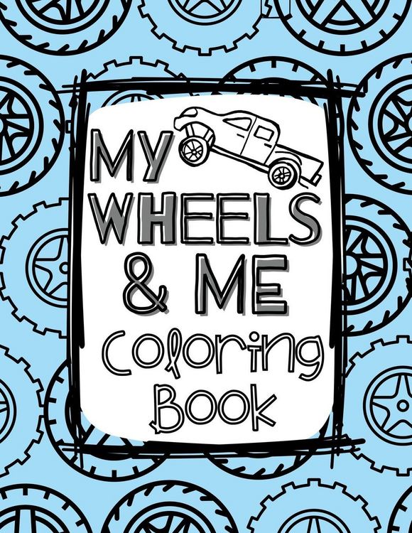 Produktbild: My Wheels and Me Coloring Book
