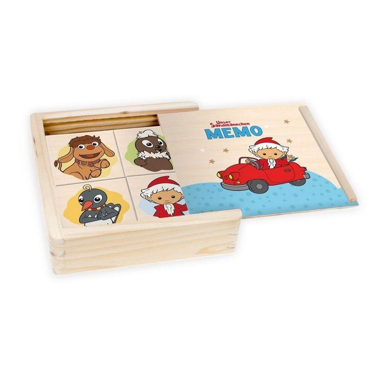 Produktbild: TR&Ouml;TSCH - Unser Sandm&auml;nnchen Memo aus Holz