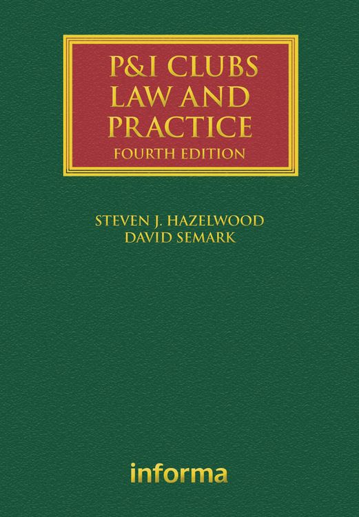 Produktbild: P&I Clubs: Law and Practice