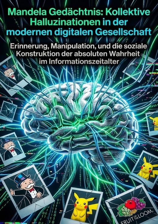 Produktbild: Mandela Ged&auml;chtnis: Kollektive Halluzinationen in der modernen digitalen Gesellschaft