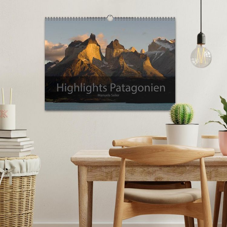 Produktbild: Patagonien 2026 Highlights von Manuela Seiler (Wandkalender 2026 DIN A3 quer), CALVENDO Monatskalender