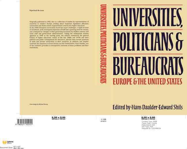 Produktbild: Universities, Politicians and Bureaucrats