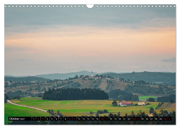Produktbild: Bayrische Seen und W&auml;lder (Wandkalender 2027 DIN A3 quer), CALVENDO Monatskalender