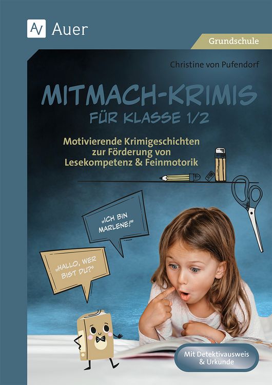 Produktbild: Mitmach-Krimis f&uuml;r Klasse 1/2