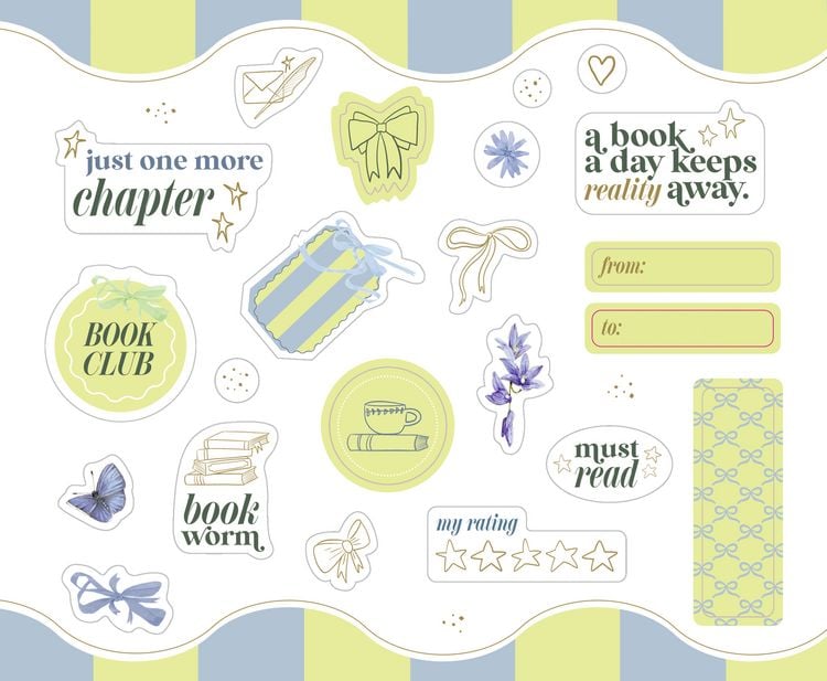 Produktbild: Stickerbuch &ndash; Sticker und Etiketten