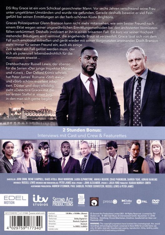 Produktbild: Grace - Staffel 1 [2 DVDs]