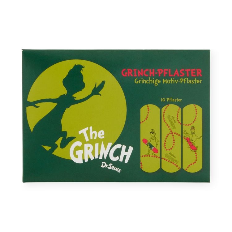 Produktbild: Pflaster Weihnachtsspa&szlig; Grinch