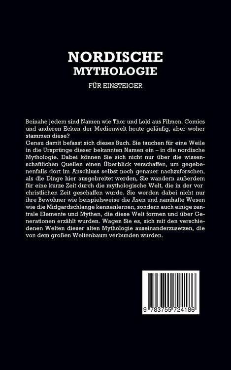 Produktbild: Nordische Mythologie f&uuml;r Einsteiger