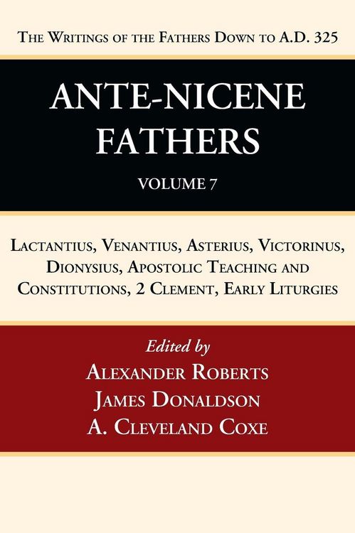 Produktbild: Ante-Nicene Fathers