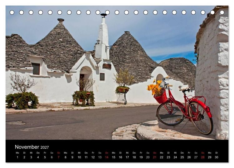 Produktbild: Apulien (Tischkalender 2027 DIN A5 quer), CALVENDO Monatskalender