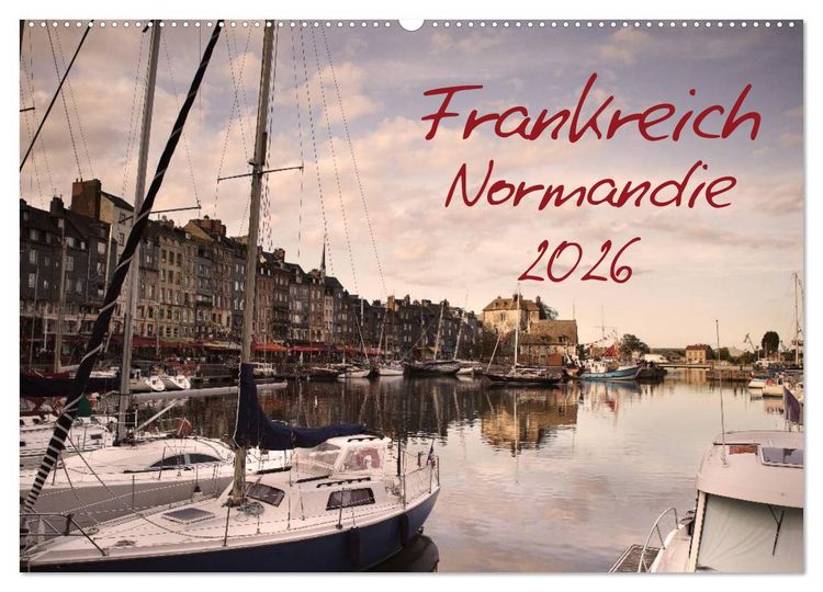 Produktbild: Frankreich Normandie (Wandkalender 2026 DIN A2 quer), CALVENDO Monatskalender