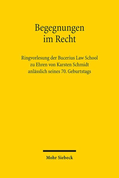 Produktbild: Begegnungen im Recht