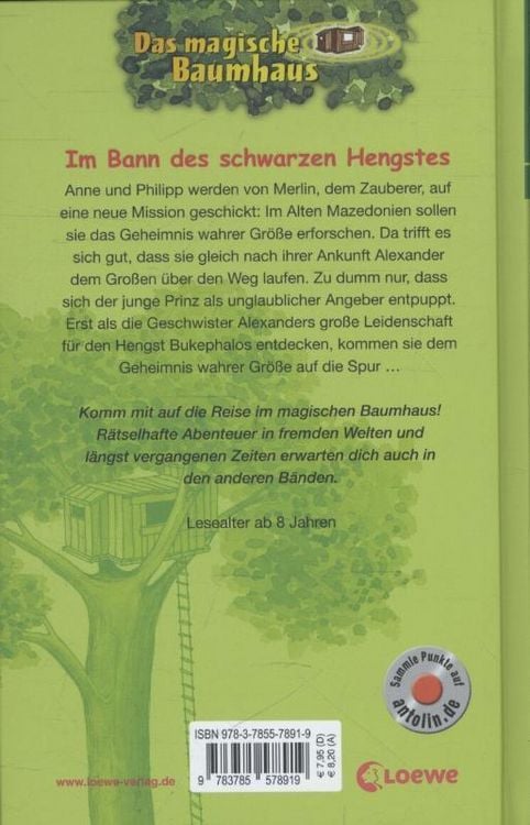 Produktbild: Im Bann des schwarzen Hengstes / Das magische Baumhaus Band 47