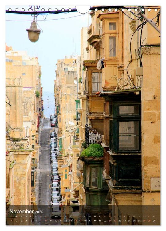 Produktbild: Unterwegs in Malta (Wandkalender 2026 DIN A4 hoch), CALVENDO Monatskalender
