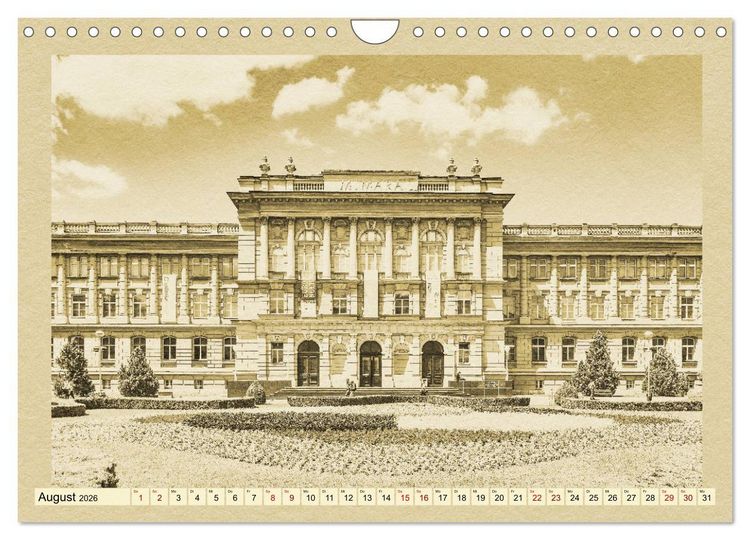 Produktbild: Zagreb &ndash; Ein Kalender im Zeitungsstil (Wandkalender 2026 DIN A4 quer), CALVENDO Monatskalender