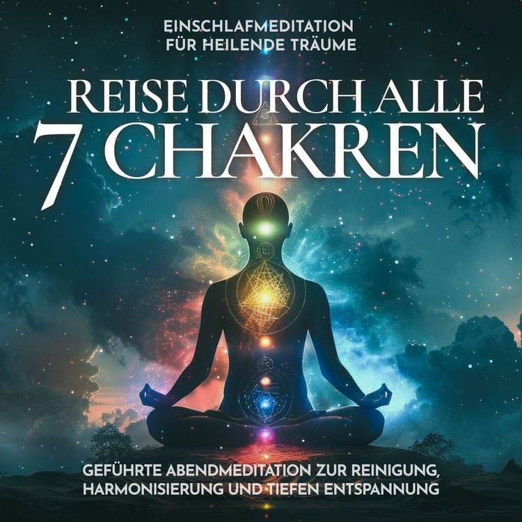 Produktbild: Einschlafmeditation f&uuml;r heilende Tr&auml;ume - Reise durch alle 7 Chakren