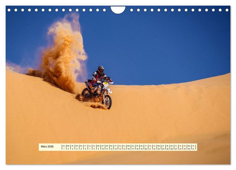 Produktbild: Faszination W&uuml;stenrallye (Wandkalender 2026 DIN A4 quer), CALVENDO Monatskalender