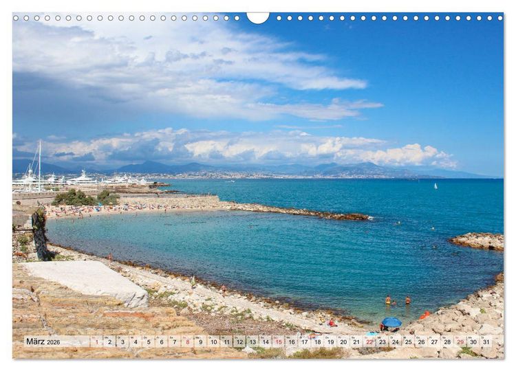 Produktbild: S&uuml;dfrankreich - C&ocirc;te d&rsquo;Azur (Wandkalender 2026 DIN A3 quer), CALVENDO Monatskalender