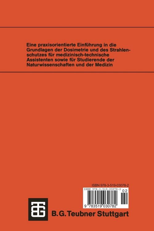 Produktbild: Strahlenphysik, Dosimetrie und Strahlenschutz