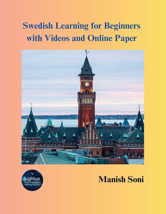 Produktbild: Swedish Learning for Beginners with Videos and Online Paper