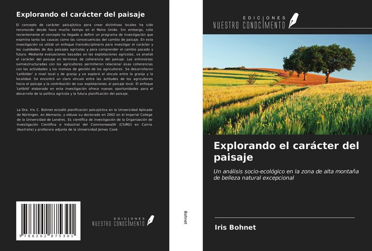 Produktbild: Explorando el car&aacute;cter del paisaje