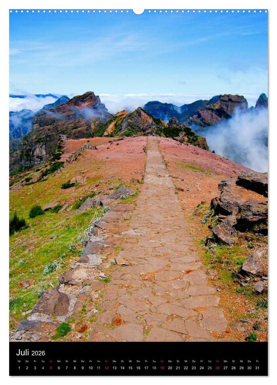 Produktbild: MADEIRA (hochwertiger Premium Wandkalender 2026 DIN A2 hoch), Kunstdruck in Hochglanz