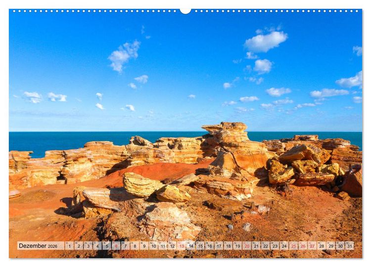 Produktbild: Australien - Kontraste (Wandkalender 2026 DIN A2 quer), CALVENDO Monatskalender