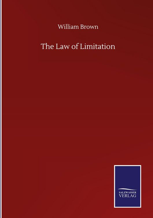 Produktbild: The Law of Limitation