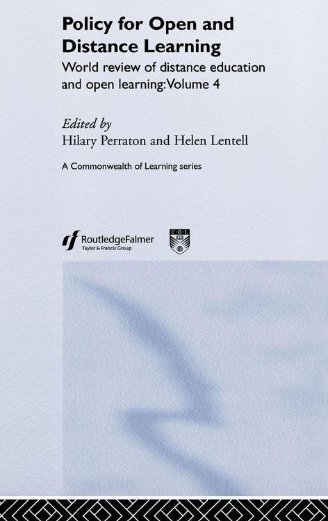 Produktbild: Policy for Open and Distance Learning