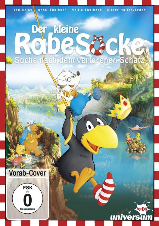 Produktbild: Der kleine Rabe Socke 3 - Die Suche nach dem verlorenen Schatz