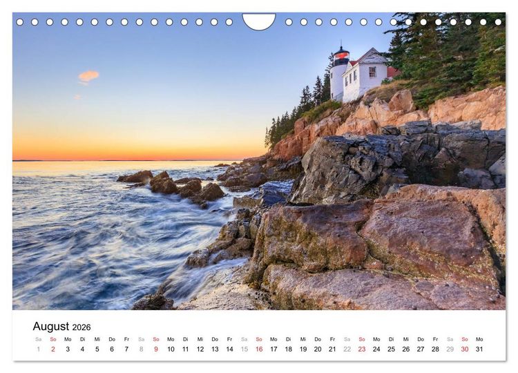 Produktbild: LEUCHTT&Uuml;RME - rund um den Globus (Wandkalender 2026 DIN A4 quer), CALVENDO Monatskalender