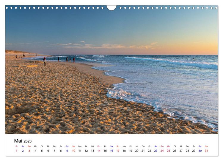 Produktbild: Arcachon Bordeaux Cap Ferret (Wandkalender 2026 DIN A3 quer), CALVENDO Monatskalender