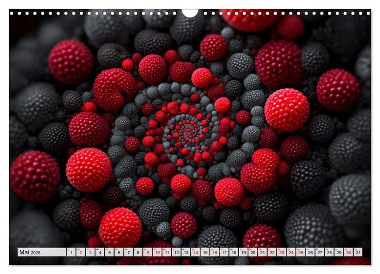 Produktbild: Fibonacci&rsquo;s Garten (Wandkalender 2026 DIN A3 quer), CALVENDO Monatskalender