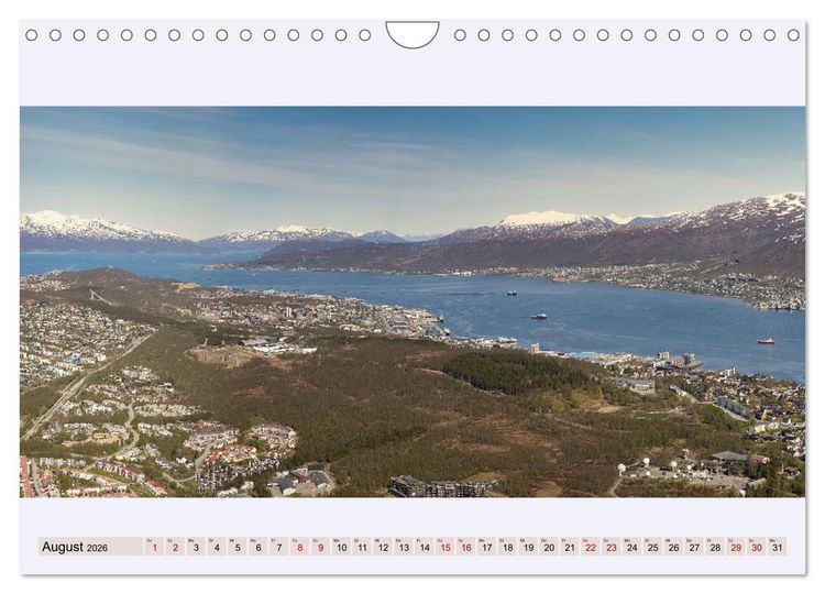 Produktbild: Norwegen Nordland Troms og Finnmark - Panoramen (Wandkalender 2026 DIN A4 quer), CALVENDO Monatskalender