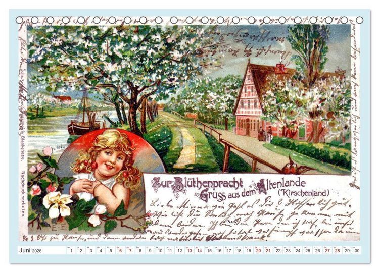 Produktbild: Gruss aus dem Altenlande (Tischkalender 2026 DIN A5 quer), CALVENDO Monatskalender