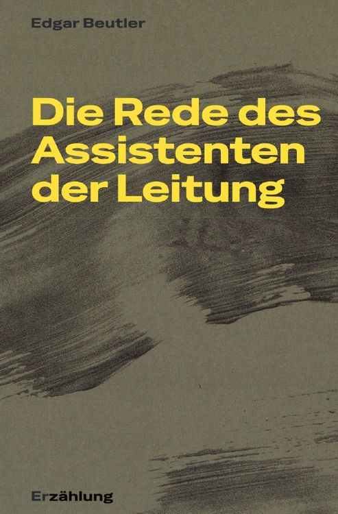Produktbild: Die Rede des Assistenten der Leitung