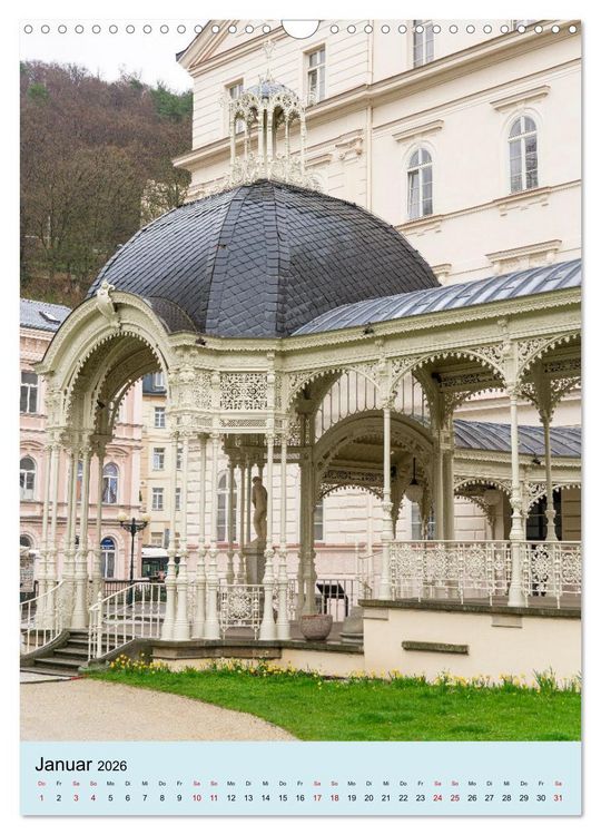 Produktbild: Spaziergang durch Karlovy Vary (Wandkalender 2026 DIN A3 hoch), CALVENDO Monatskalender