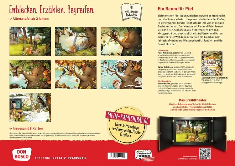 Produktbild: Ein Baum f&uuml;r Piet. Kamishibai-Bildkartenset