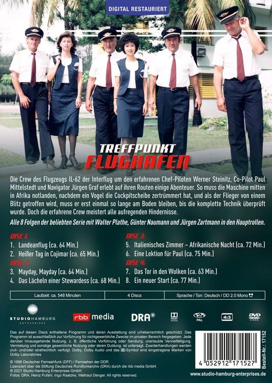 Produktbild: Treffpunkt Flughafen [4 DVDs]