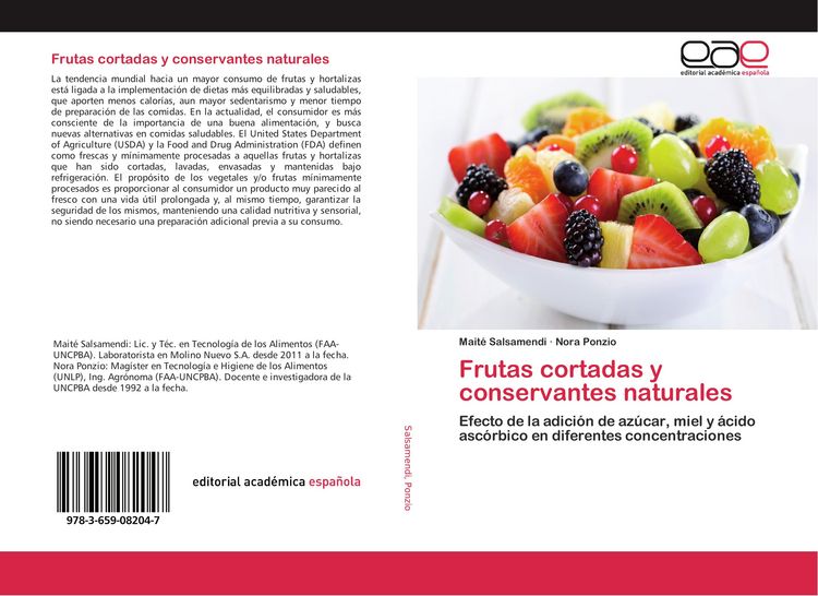 Produktbild: Frutas cortadas y conservantes naturales