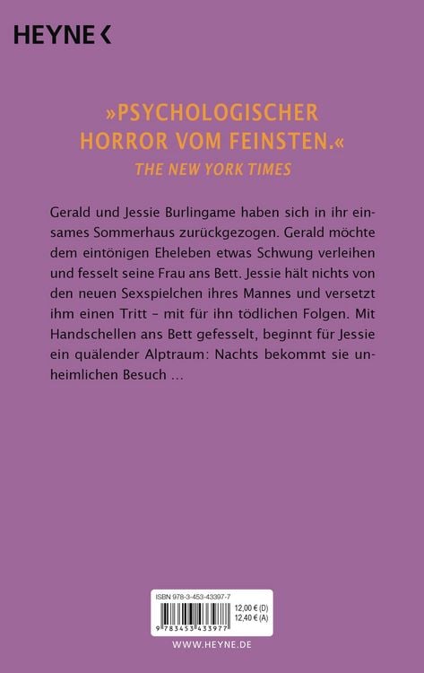 Produktbild: Das Spiel (Gerald's Game)