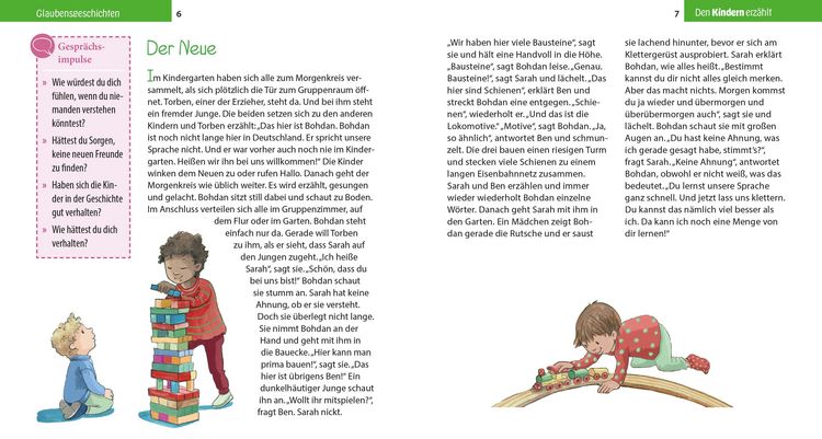 Produktbild: Glaubensgeschichten den Kindern erz&auml;hlt