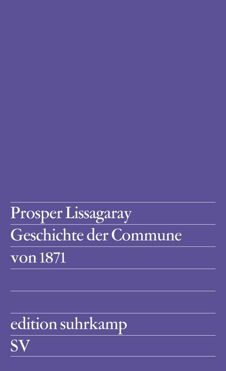 Produktbild: Geschichte der Commune von 1871