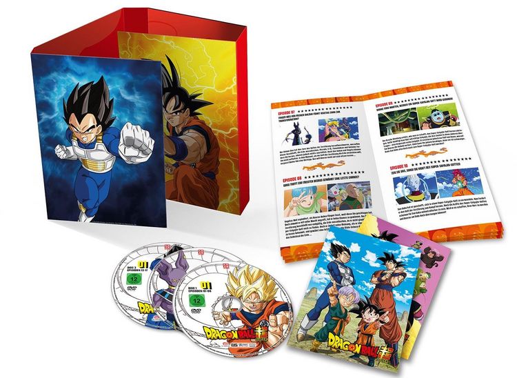 Produktbild: Dragonball Super - 1. Arc: Kampf der G&ouml;tter - Episoden 1-17 [3 DVDs]